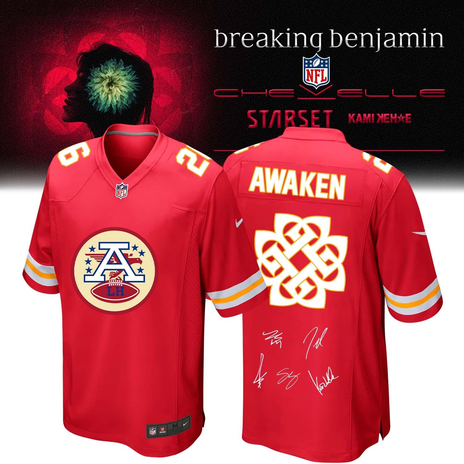 Musemora - Men's Kansas City Chiefs Jersey