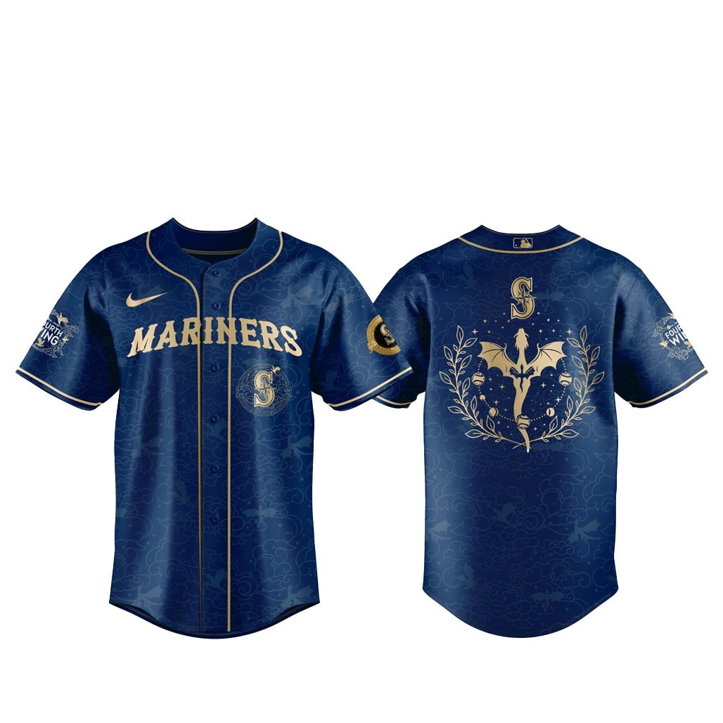 Seattle Mariners Fourth Wings Night 2026 Baseball Jersey