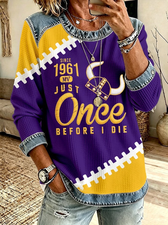 Musemora - Unisex Minnesota Vikings Sweatshirt - Football