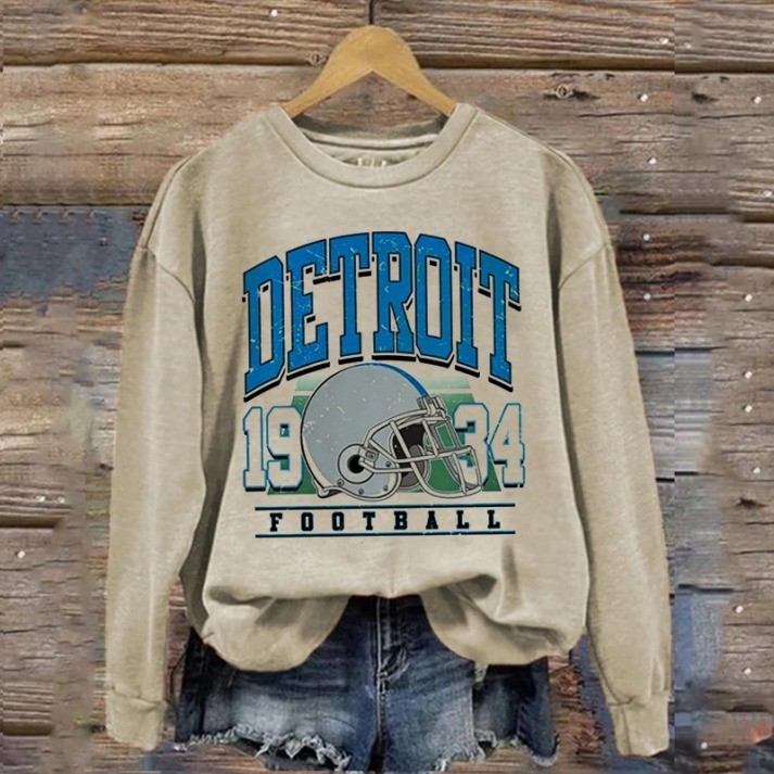 Musemora - Unisex Detroit Lions Sweatshirt - Football