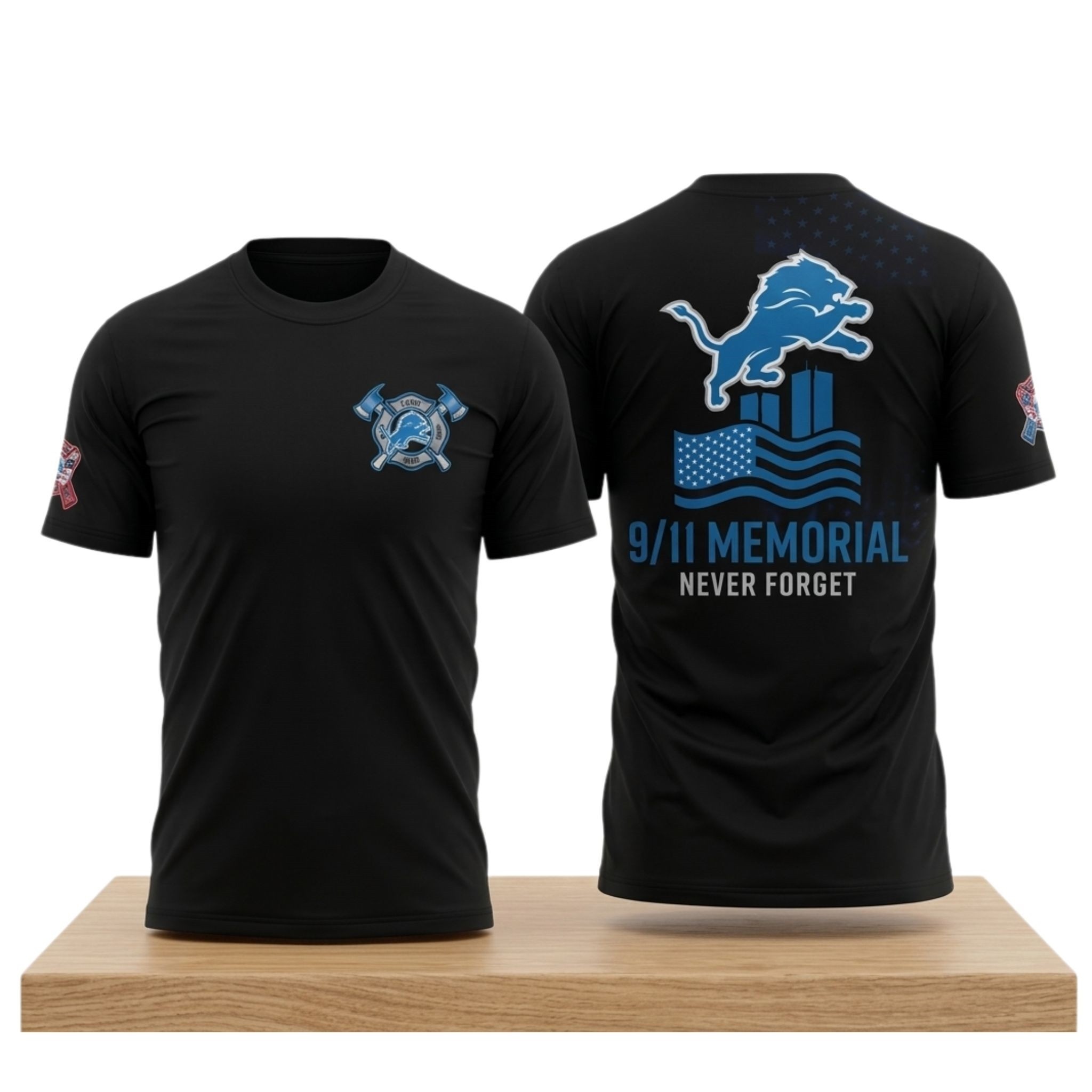 Musemora - Unisex Detroit Lions T-Shirt - Football
