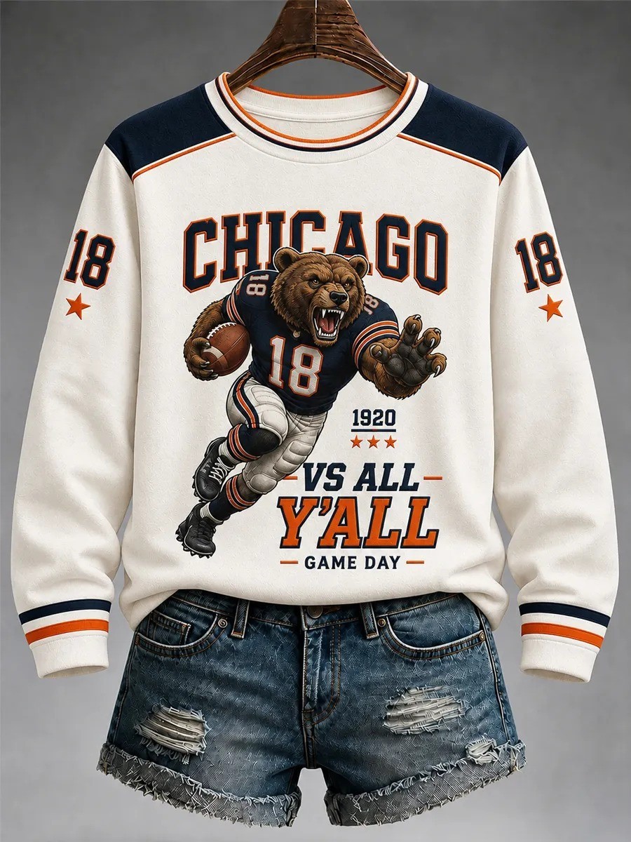 Musemora - Unisex Chicago Bears Sweatshirt - Football