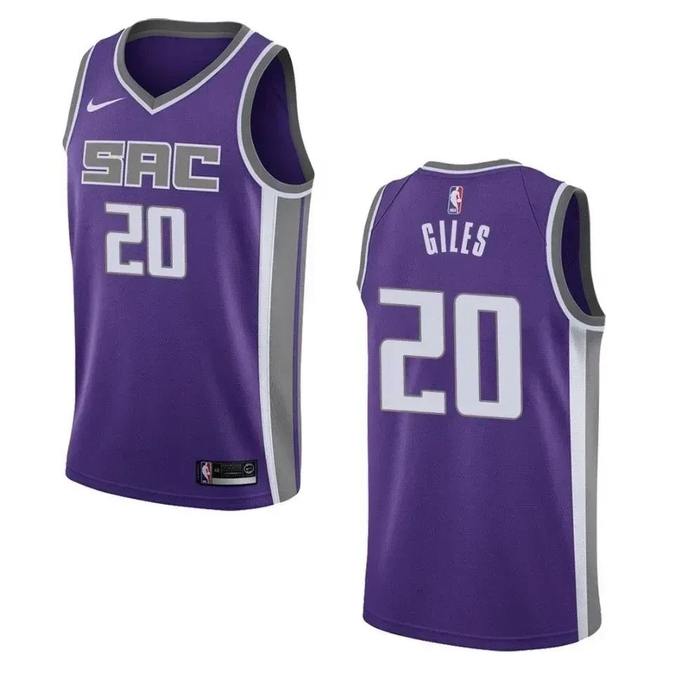 Men's Sacramento Kings Harry Giles #20 Icon Swingman Jersey Purple