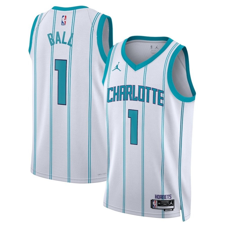 LaMelo Ball 1 Charlotte Hornets Unisex Swingman Jersey Association Edition White