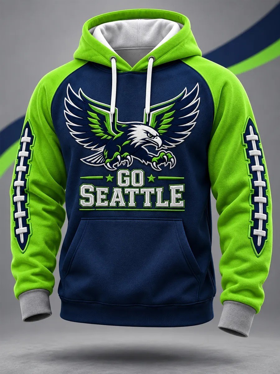 Musemora - Unisex Seattle Seahawks Hoodie - Football