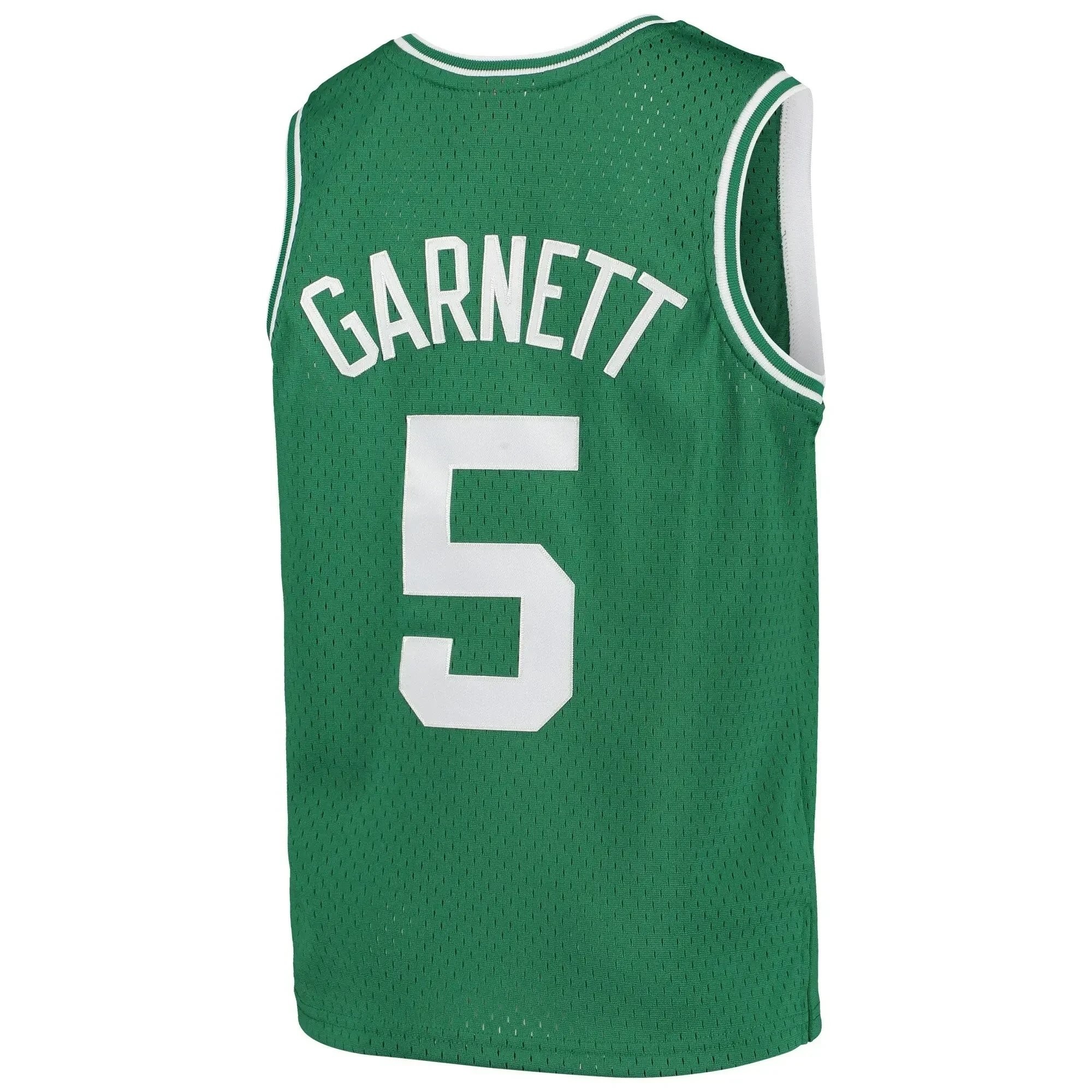 Kevin Garnett Boston Celtics Mitchell Ness Youth 2005-06 Hardwood Classics Swingman Jersey - Kelly Green - Image 3
