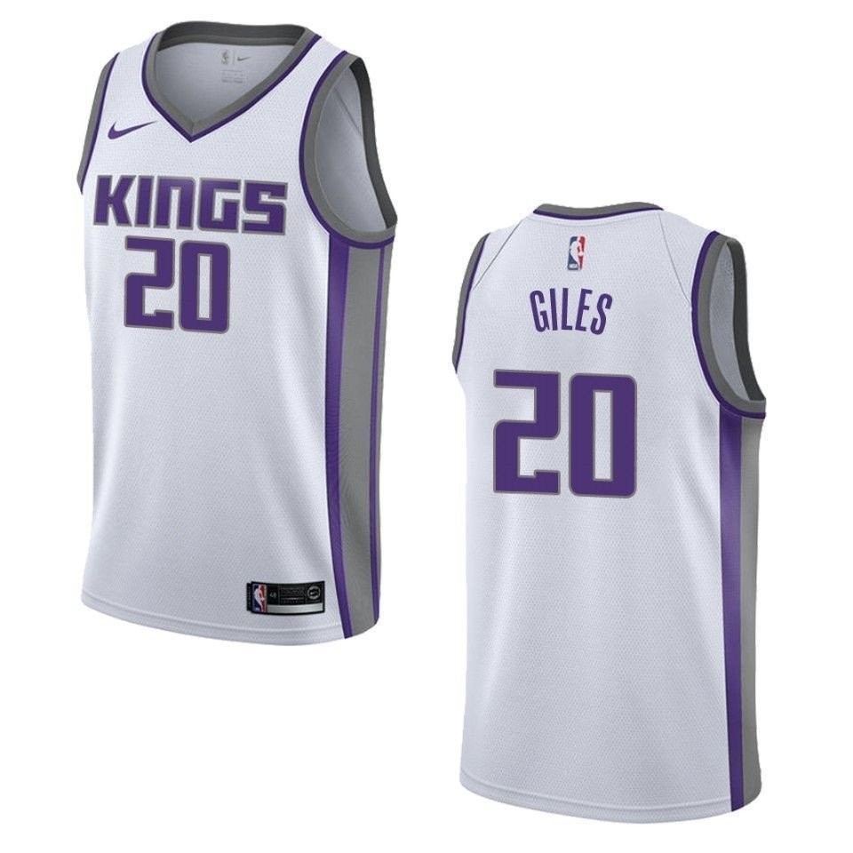 Men's Sacramento Kings Harry Giles #20 Association Swingman Jersey White
