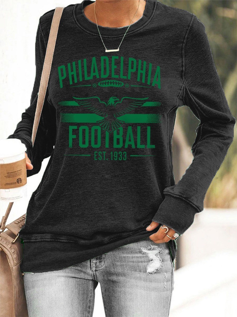 Musemora - Unisex Philadelphia Eagles Sweatshirt - Game Day Football