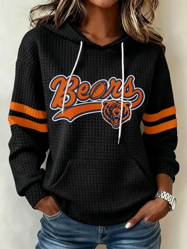 Musemora - Unisex Chicago Bears Hoodie - Game Day Football