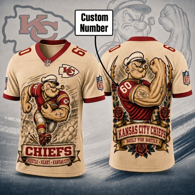 Musemora - Unisex Kansas City Chiefs Jersey