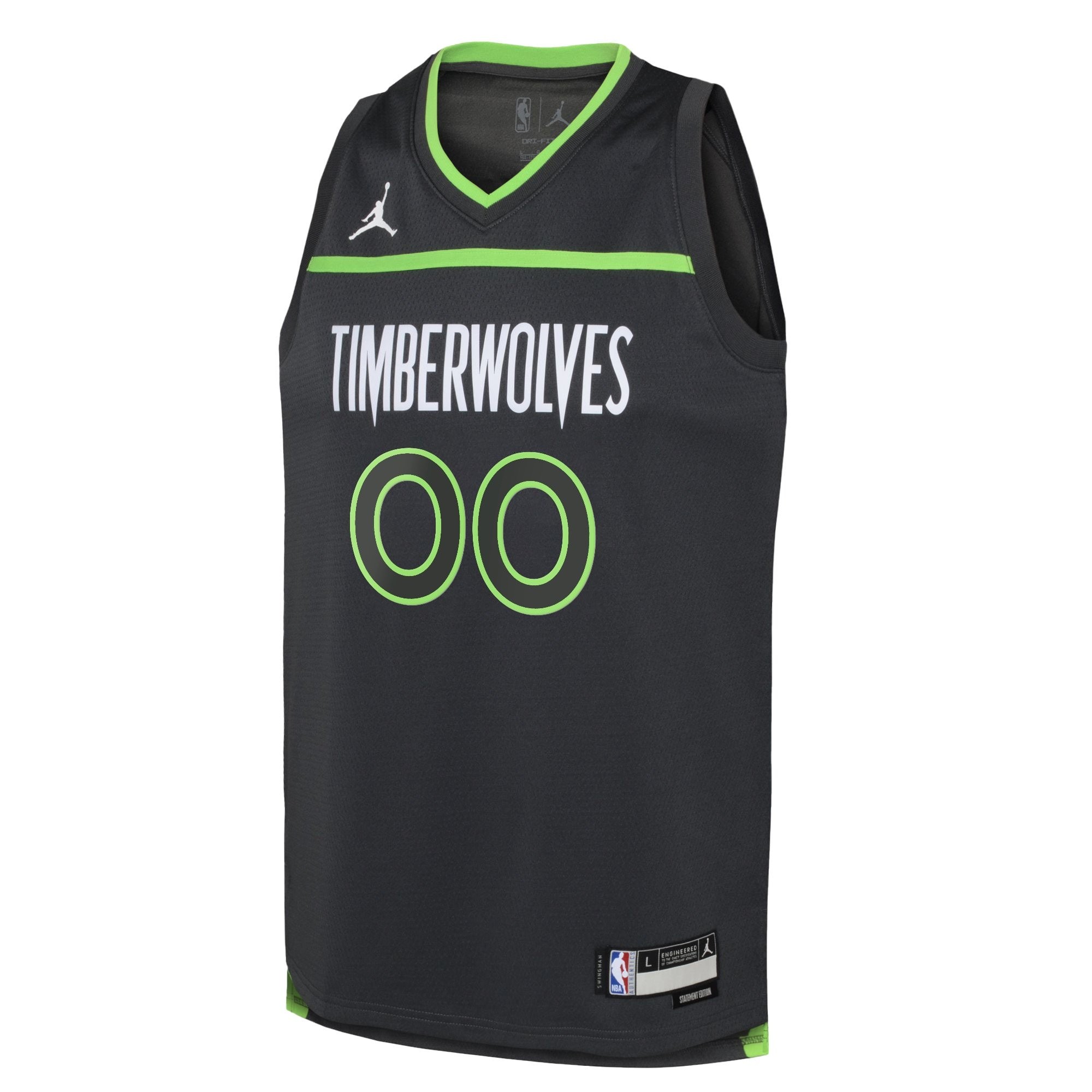 Minnesota Timberwolves Jordan Statement Swingman Jersey 22 Custom Youth Multicolor