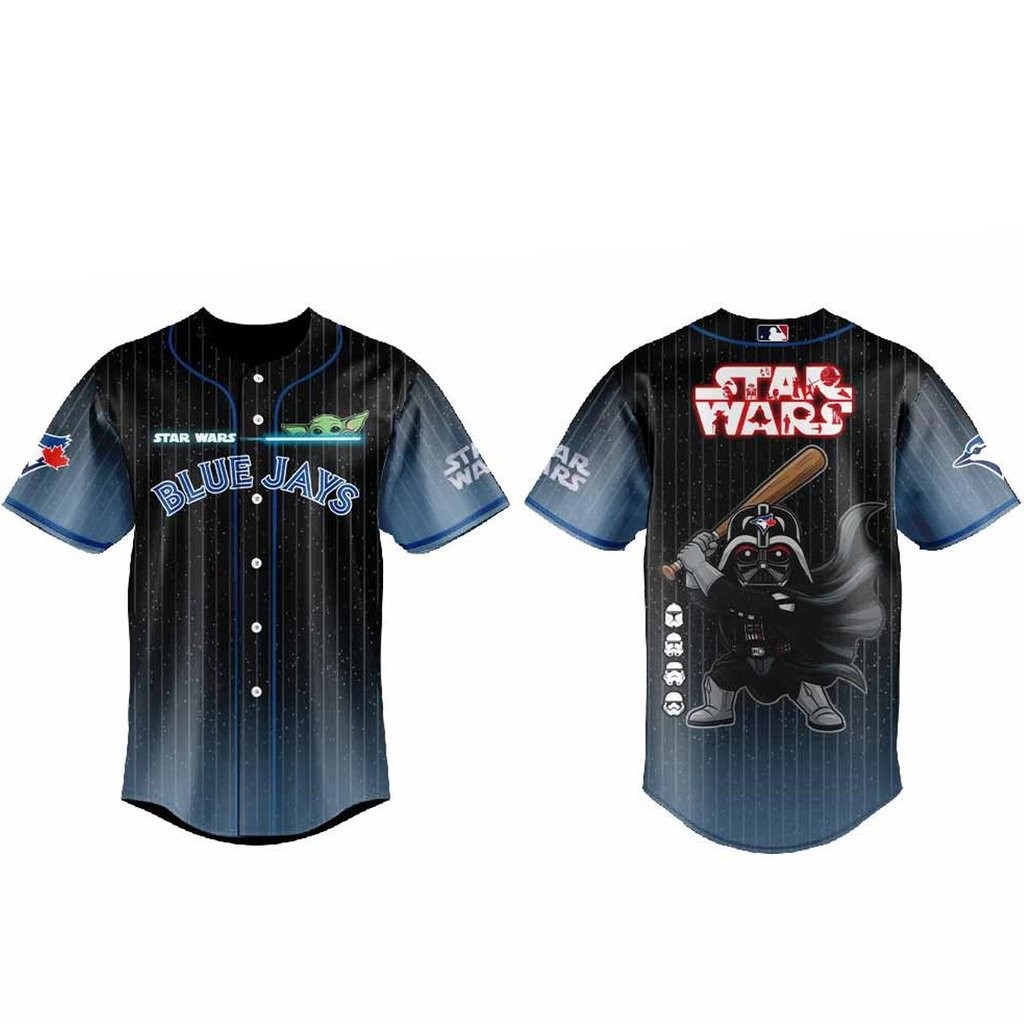 Toronto Blue Jays x Star Wars Theme Day 2026 Baseball Jersey Version 2