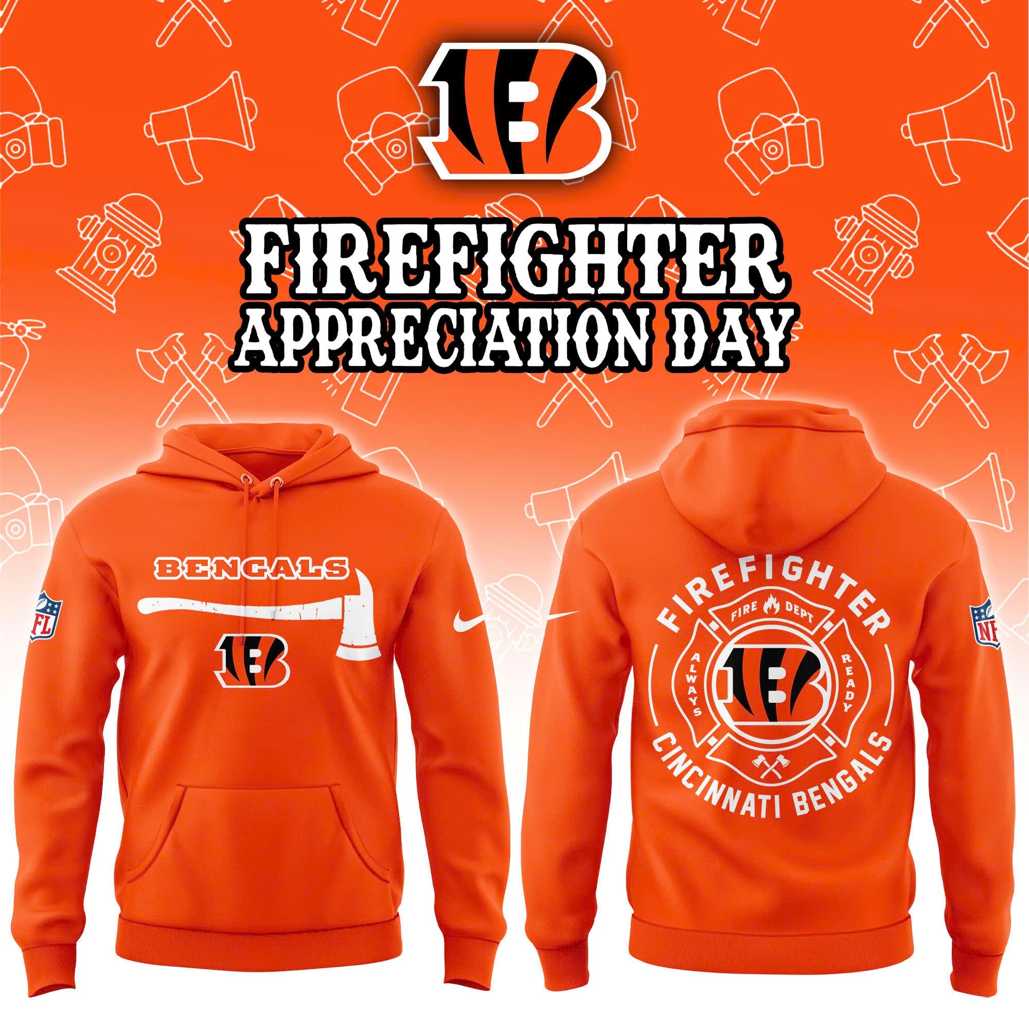 Musemora - Unisex Cincinnati Bengals Hoodie