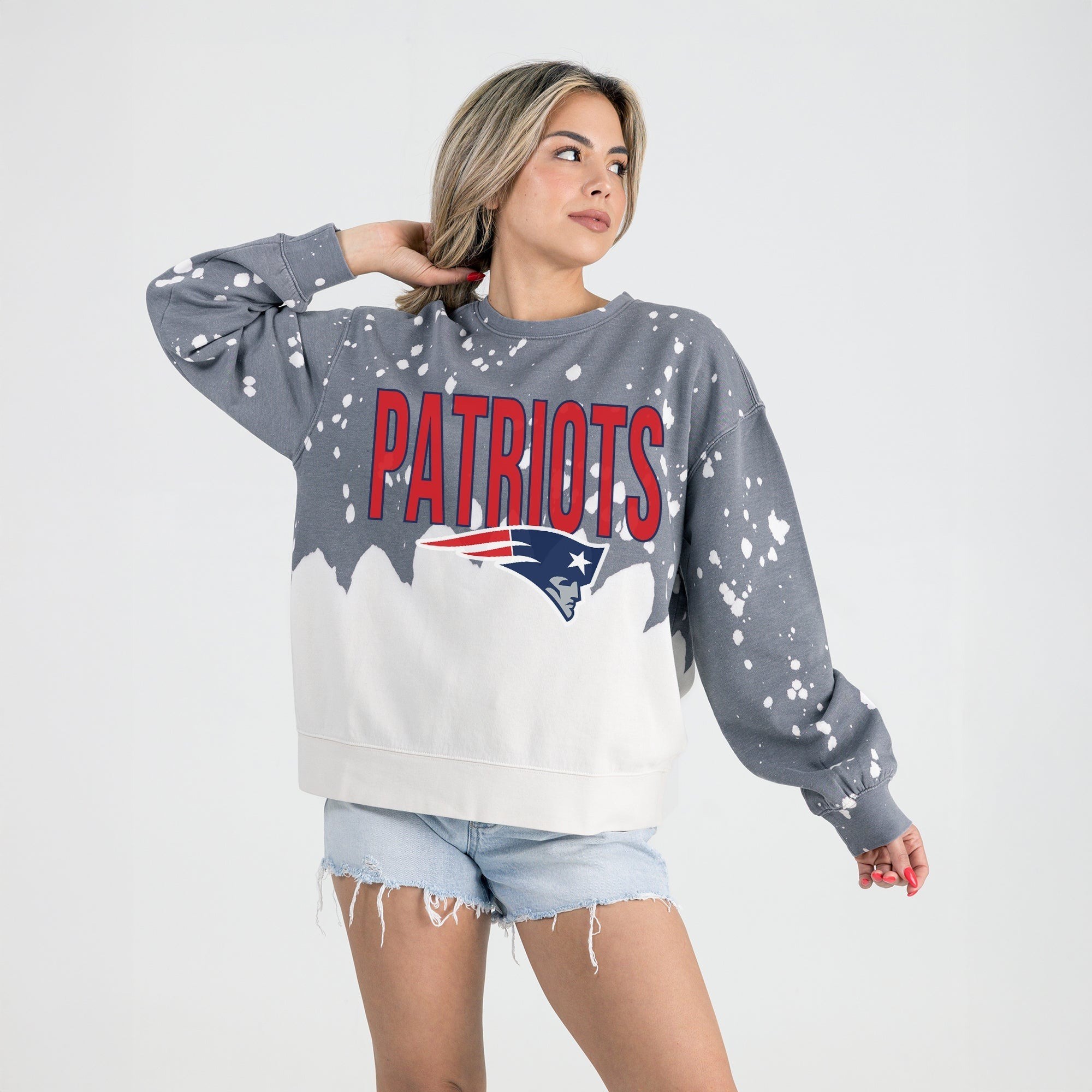 Musemora - Unisex New England Patriots Sweatshirt - Game Day Football