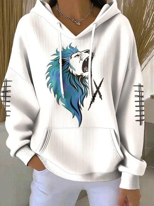 Musemora - Women's Detroit Lions Hoodie - Football