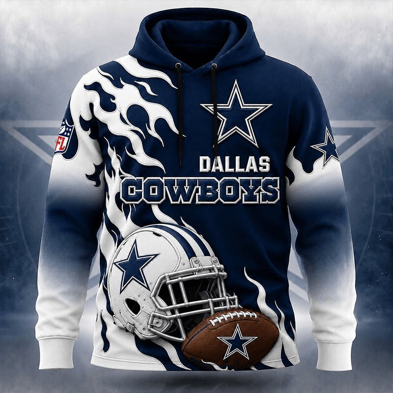 Musemora - Unisex Dallas Cowboys Hoodie - Game Day Football