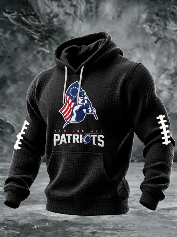 Musemora - Men's New England Patriots Hoodie - Football