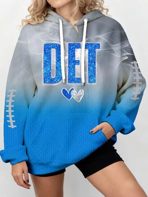 Musemora - Unisex Detroit Lions Hoodie - Football