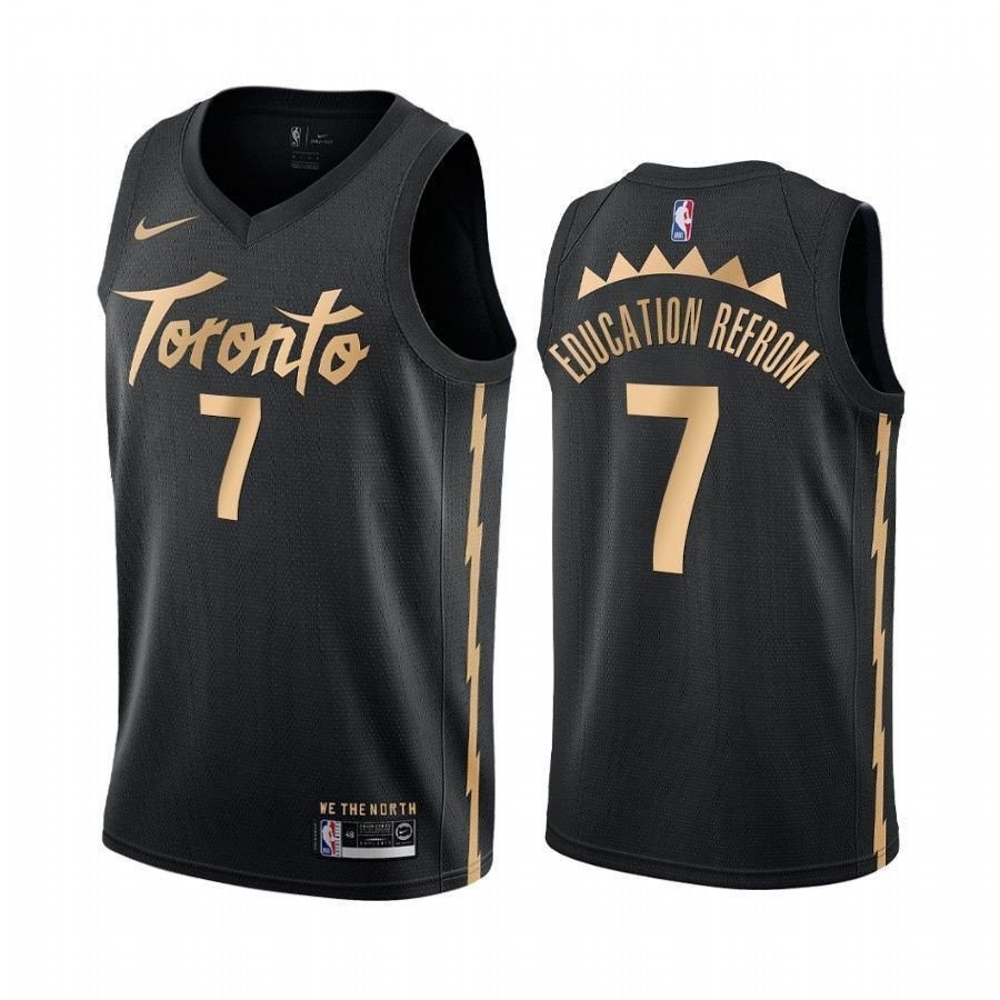 Kyle Lowry Toronto Raptors City Edition Replica Basketball Jersey Unisex Multicolor