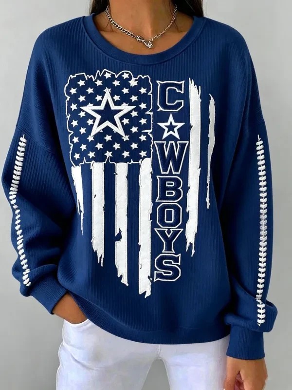 Musemora - Unisex Dallas Cowboys Sweatshirt - Game Day Football