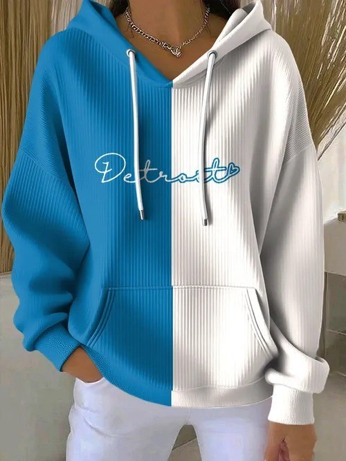 Musemora - Women's Detroit Lions Hoodie - Football
