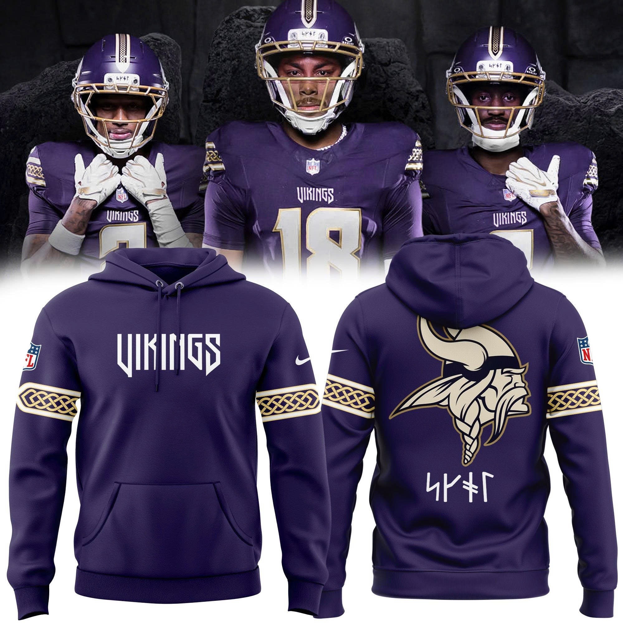 Musemora - Unisex Minnesota Vikings Hoodie - Football