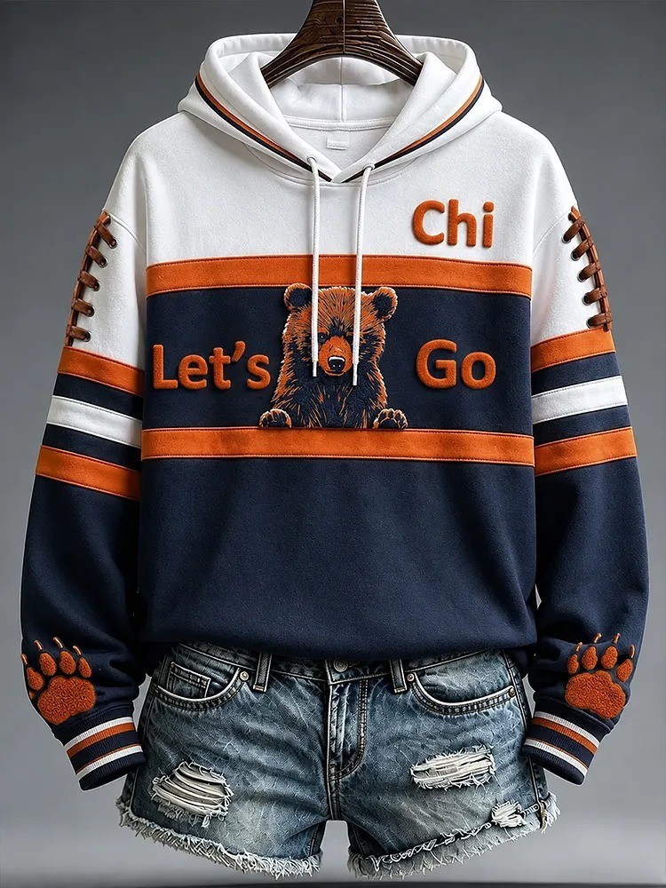Musemora - Women's Chicago Bears Hoodie - Football