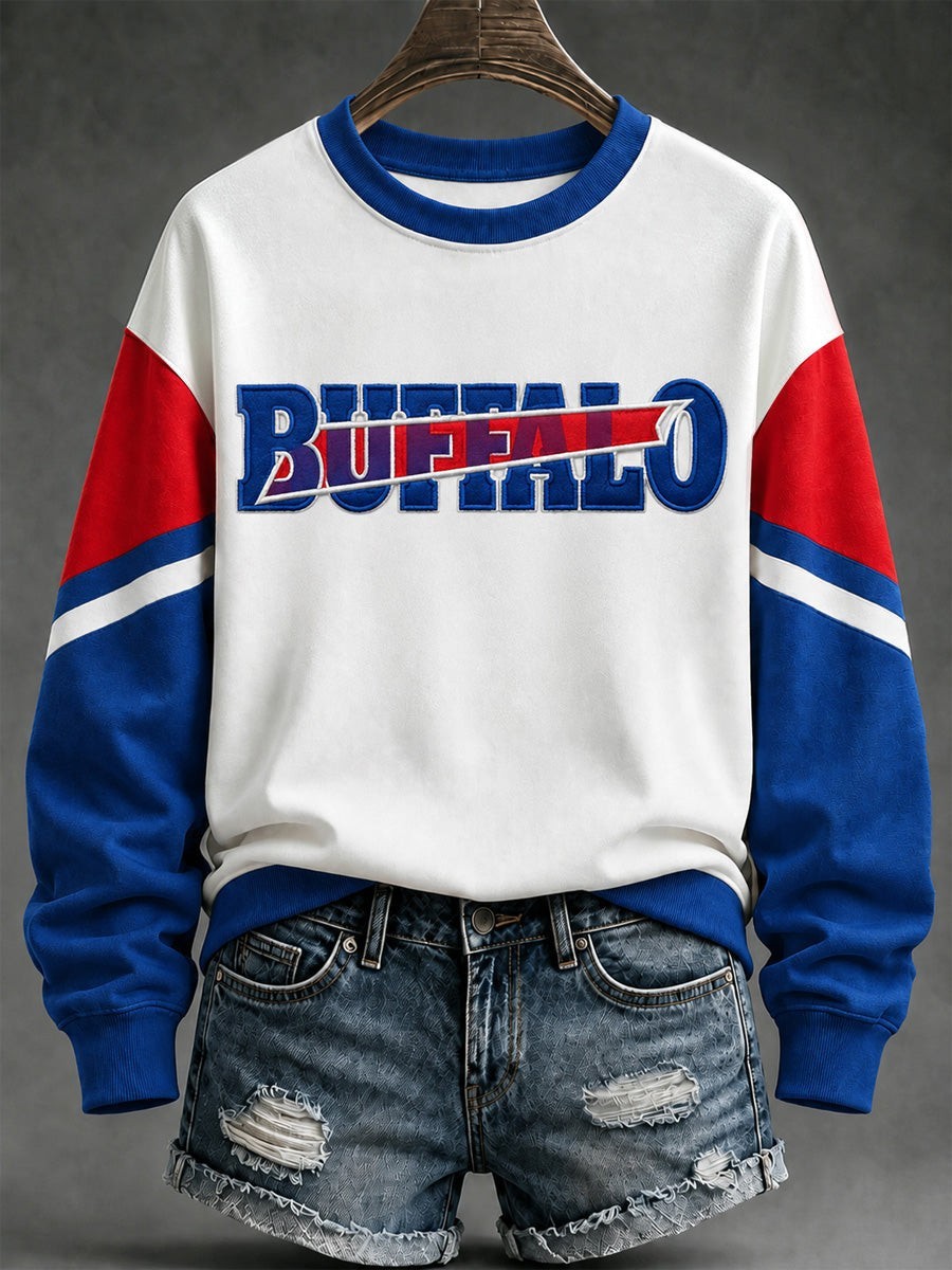 Musemora - Unisex Buffalo Bills Sweatshirt - Game Day Football