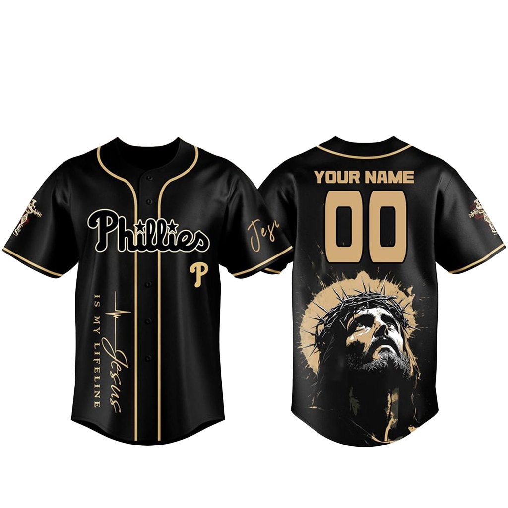 Custom Name and Number Philadelphia Phillies JS Faith 2026 Baseball Jersey