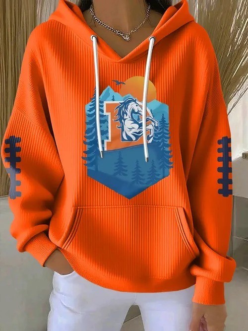 Musemora - Unisex Denver Broncos Hoodie - Football Fan Gear