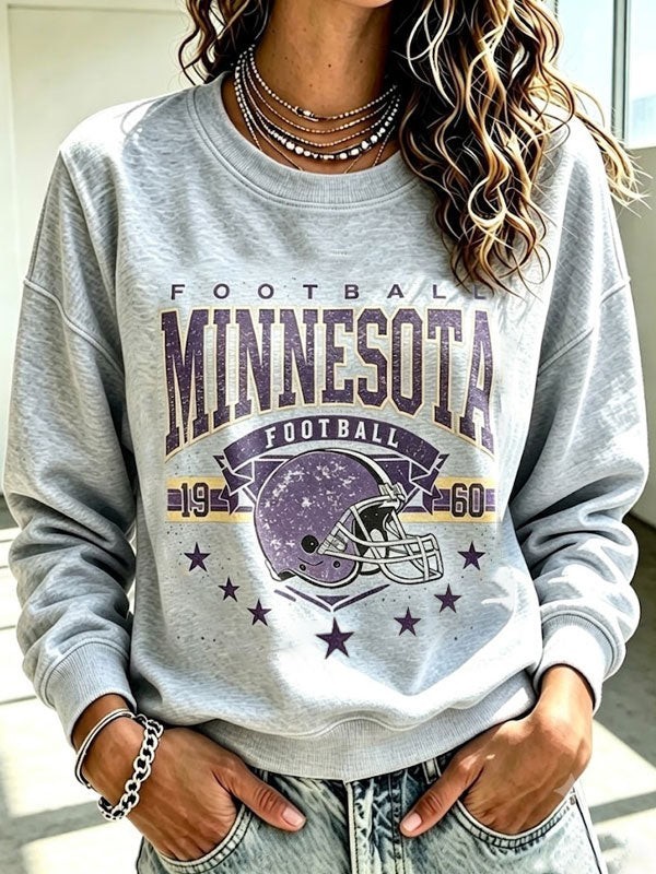 Musemora - Unisex Minnesota Vikings Sweatshirt - Football