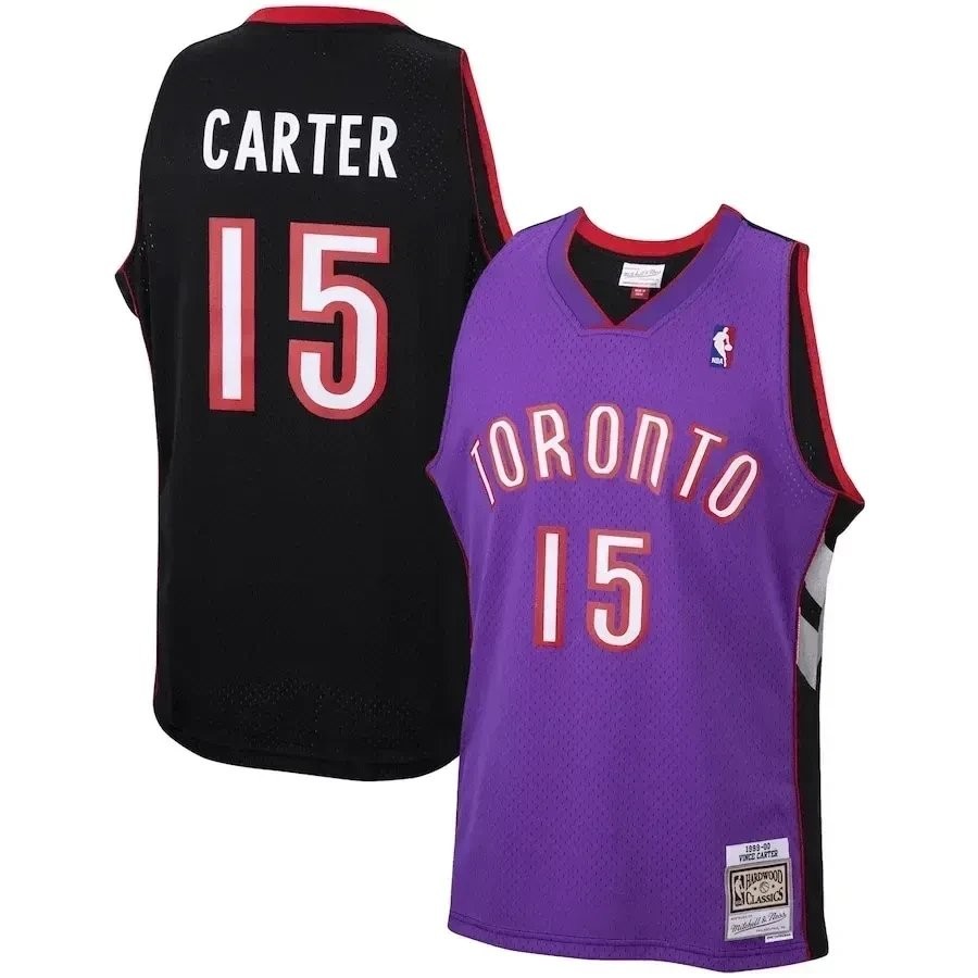 Vince Carter Toronto Raptors Mitchell & Ness 1999-2000 Hardwood Classics Swingman Jersey Purple