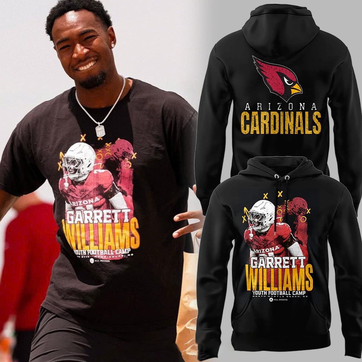 Musemora - Unisex Arizona Cardinals Hoodie - Football