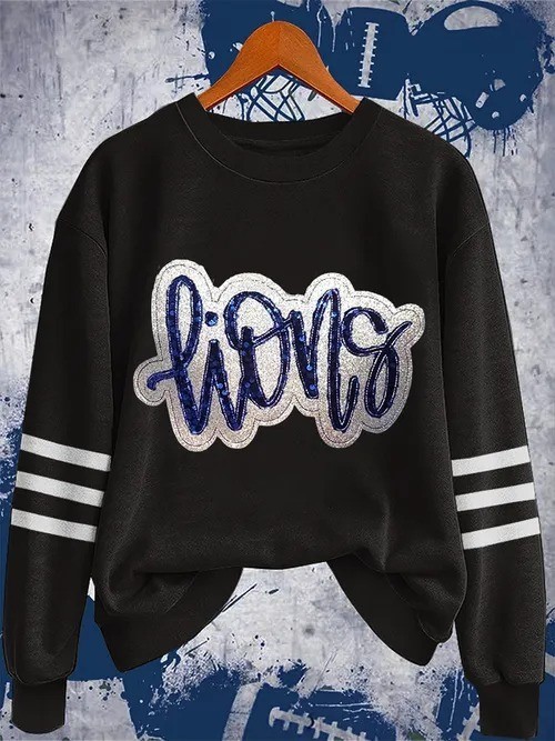 Musemora - Women's Detroit Lions Sweatshirt - Football