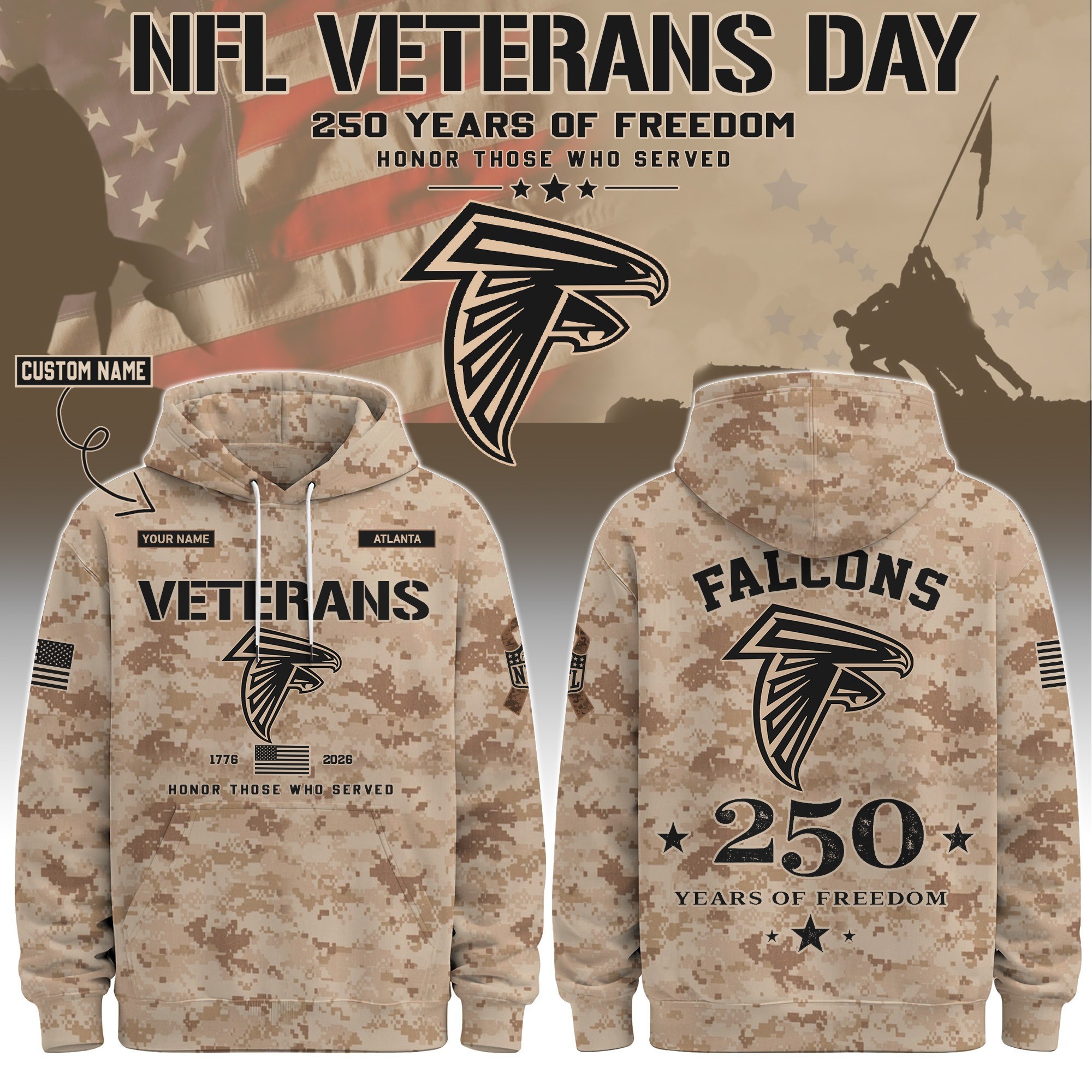 Musemora - Unisex Atlanta Falcons Hoodie