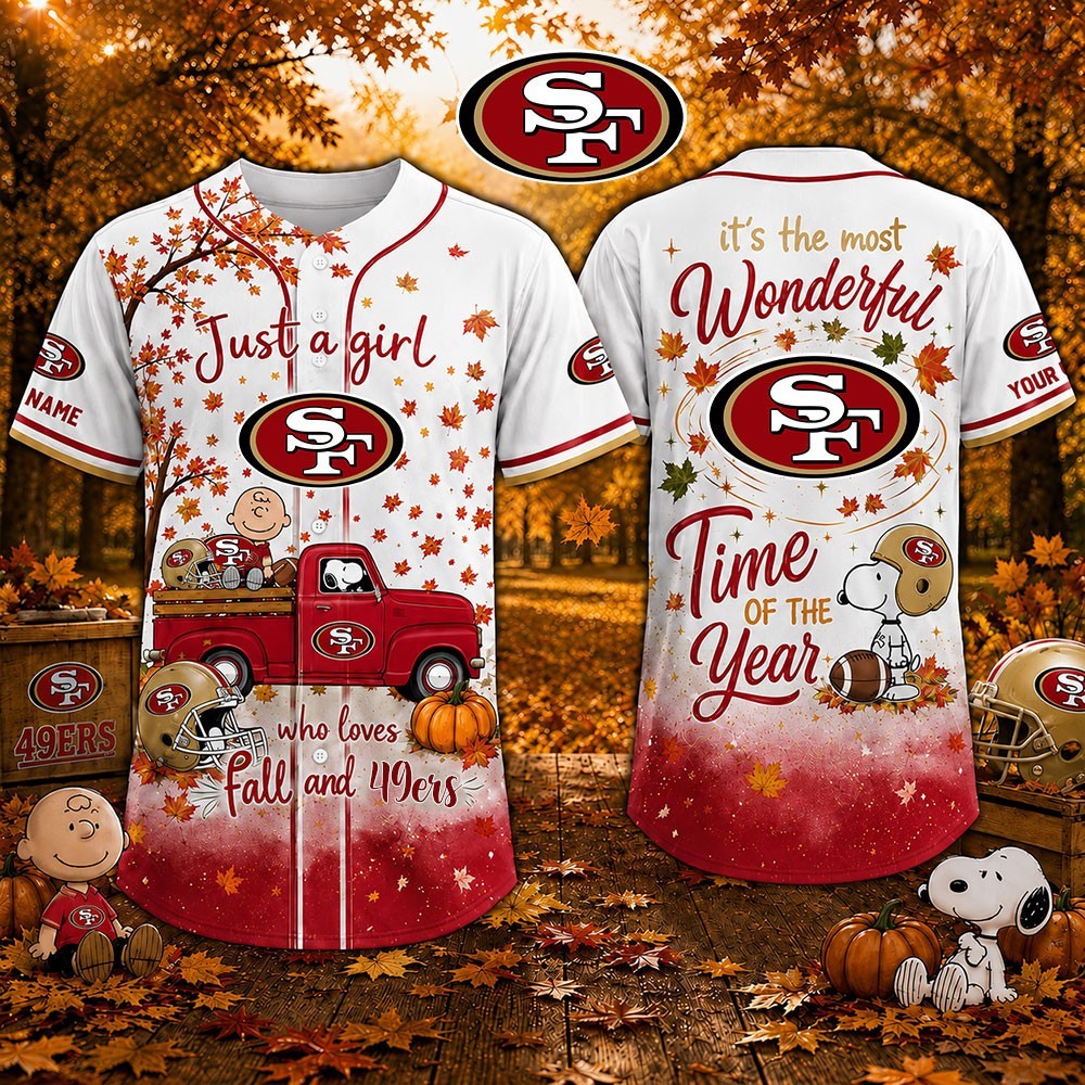 Musemora - Unisex San Francisco 49ers Jersey