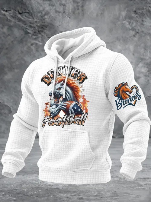 Musemora - Men's Denver Broncos Hoodie - Football