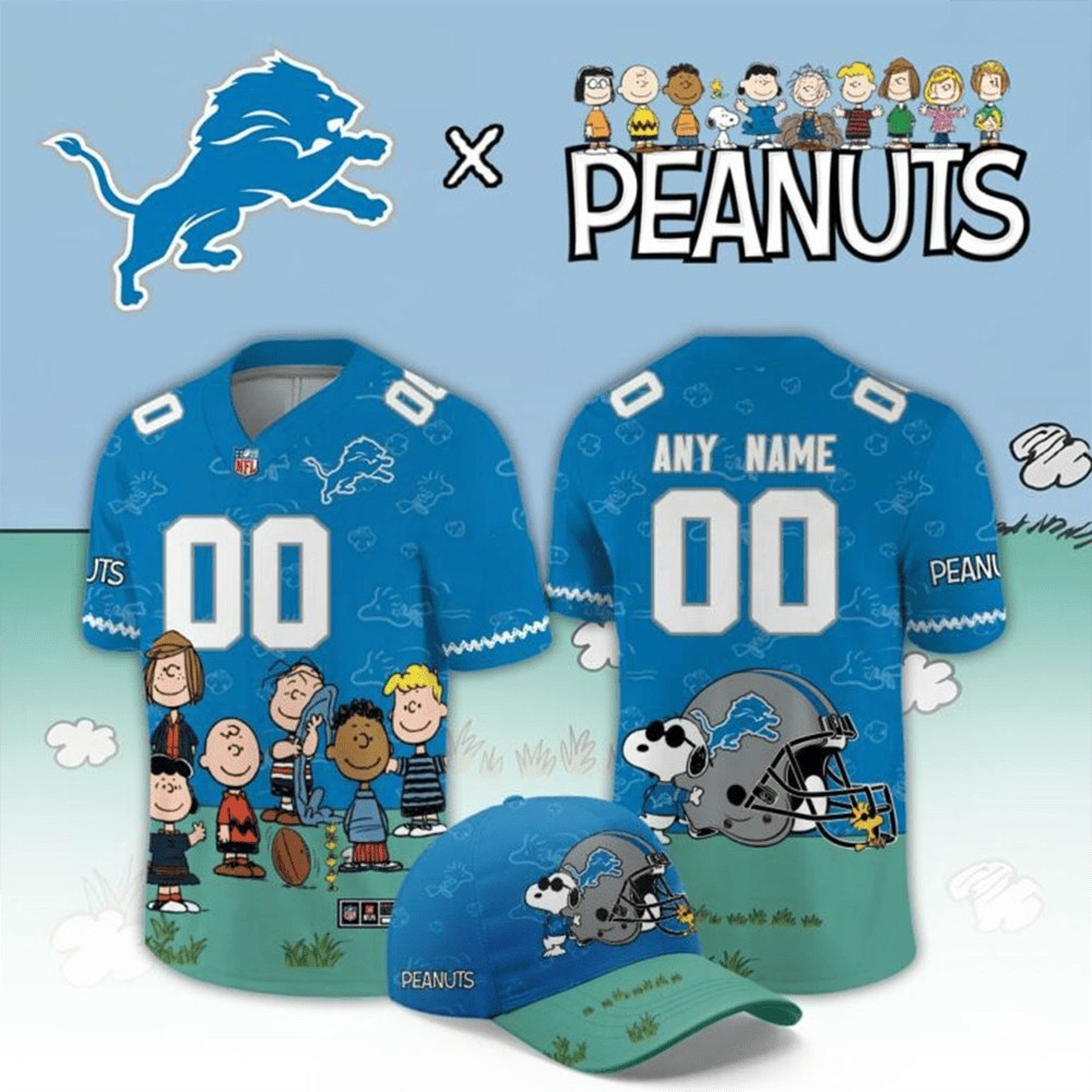 Musemora - Unisex Detroit Lions Jersey - Football