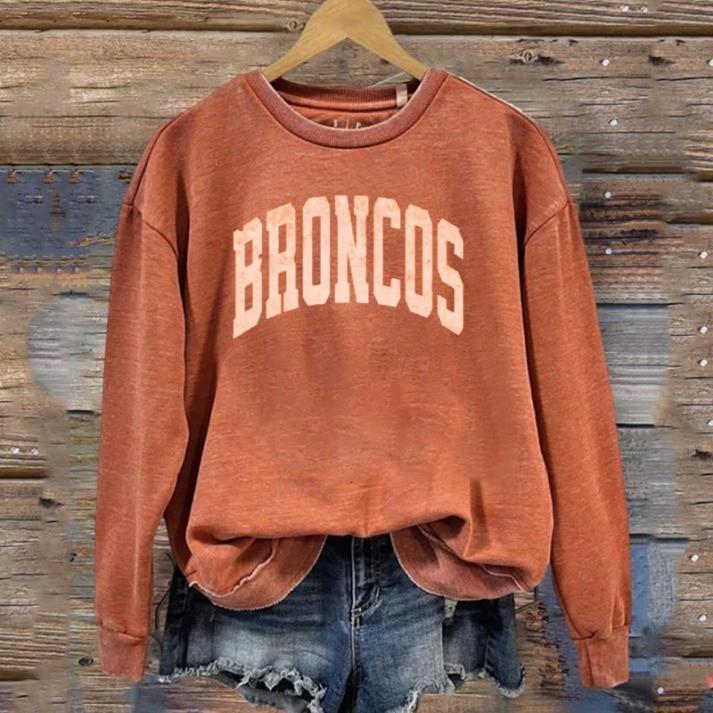 Musemora - Unisex Denver Broncos Sweatshirt - Football