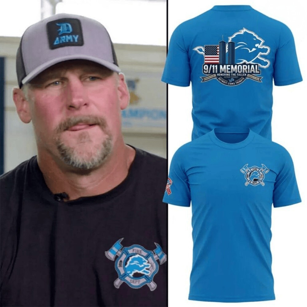 Musemora - Unisex Detroit Lions T-Shirt - Football