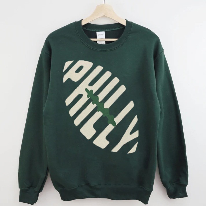 Musemora - Women's Philadelphia Eagles Sweatshirt - Football Fan Gear