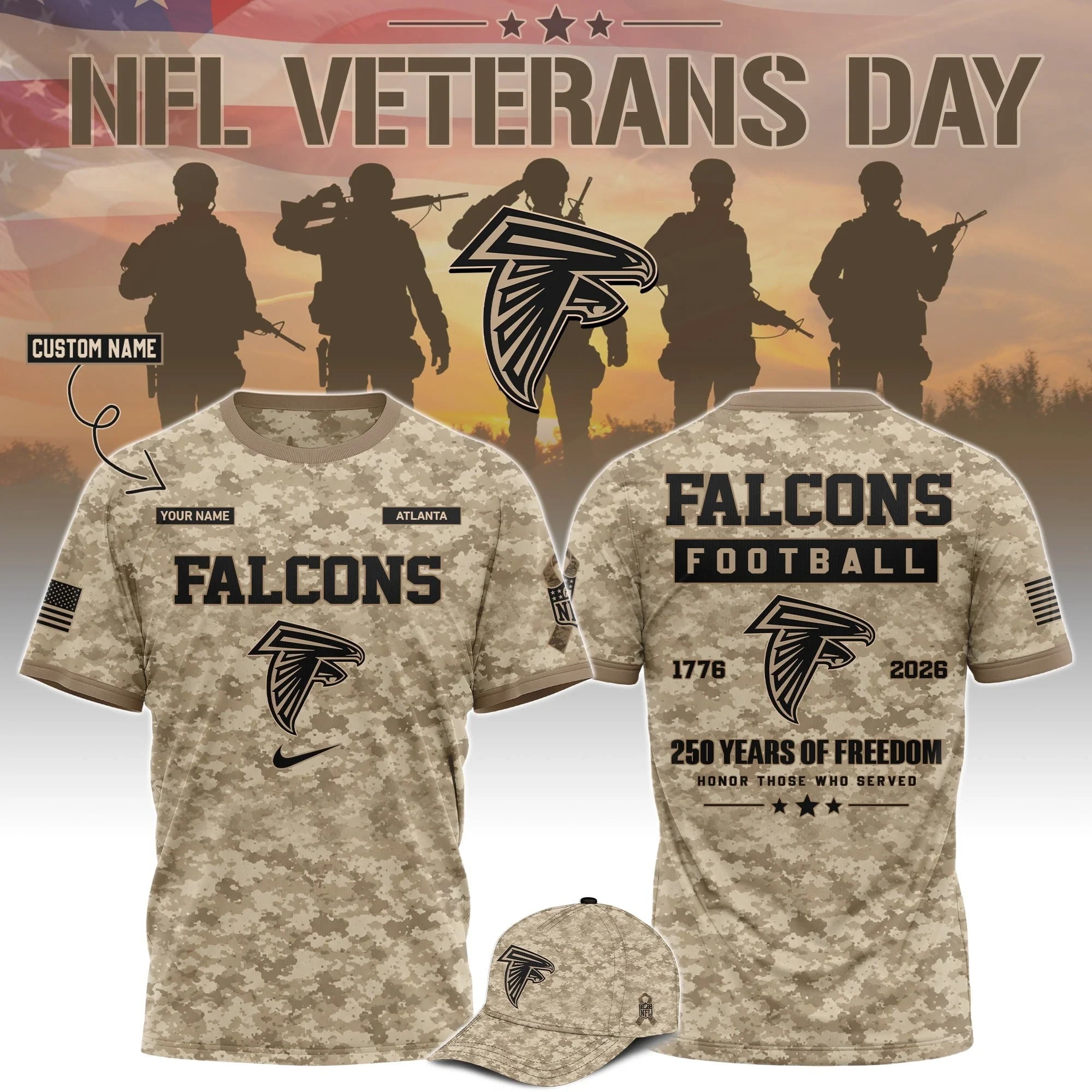 Musemora - Unisex Atlanta Falcons T-Shirt