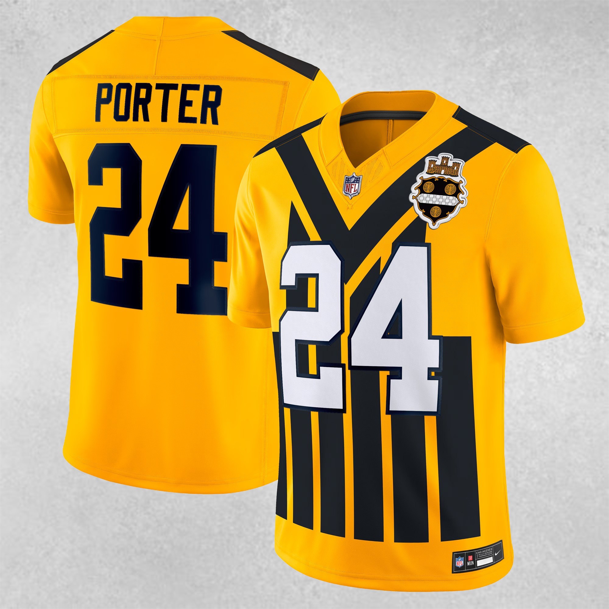 Musemora - Men's Pittsburgh Steelers Jersey - Football