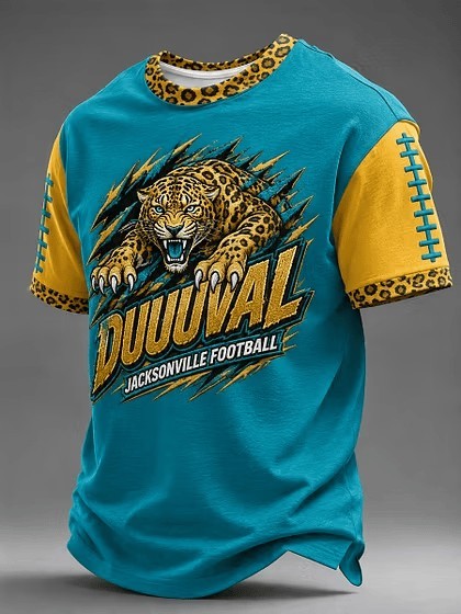 Musemora - Unisex Jacksonville Jaguars T-Shirt - Football