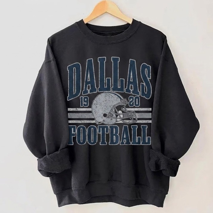Musemora - Women's Dallas Cowboys Sweatshirt - Game Day Football
