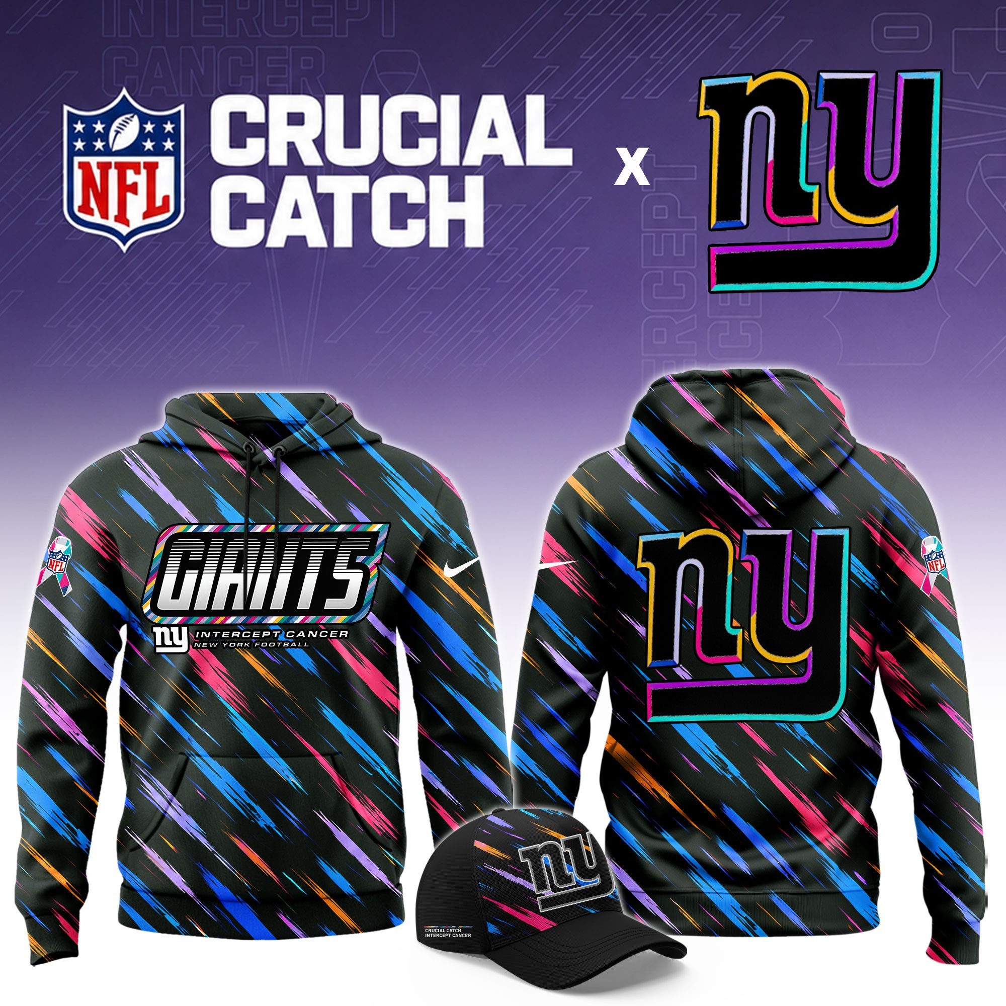Musemora - Unisex New York Giants Hoodie - Football
