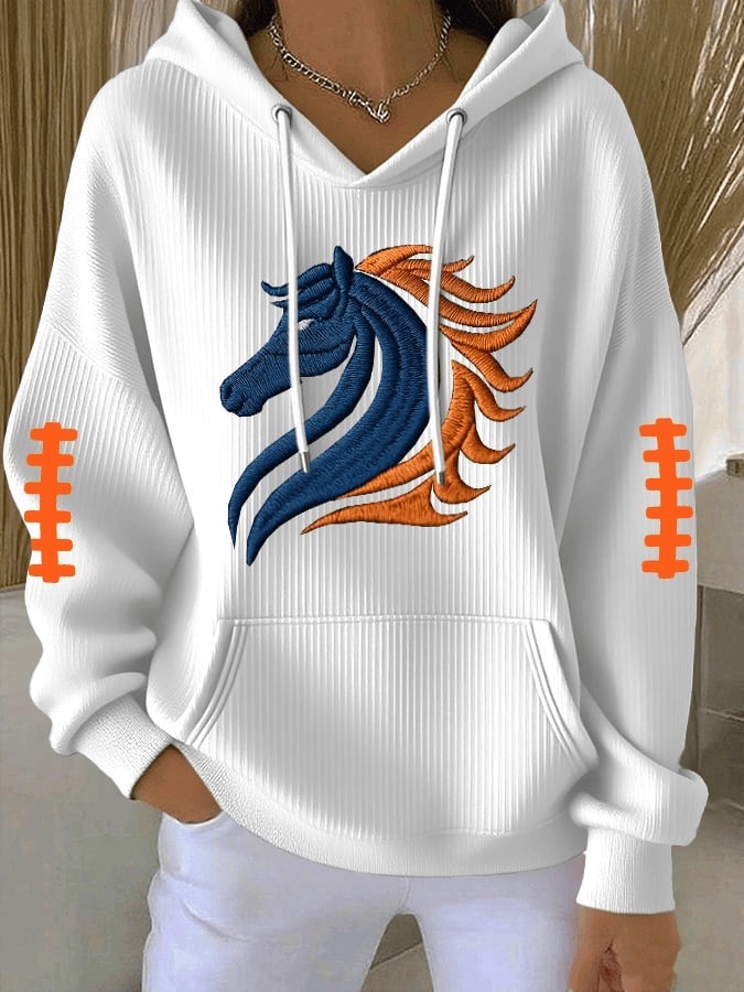Musemora - Women's Denver Broncos Hoodie - Football