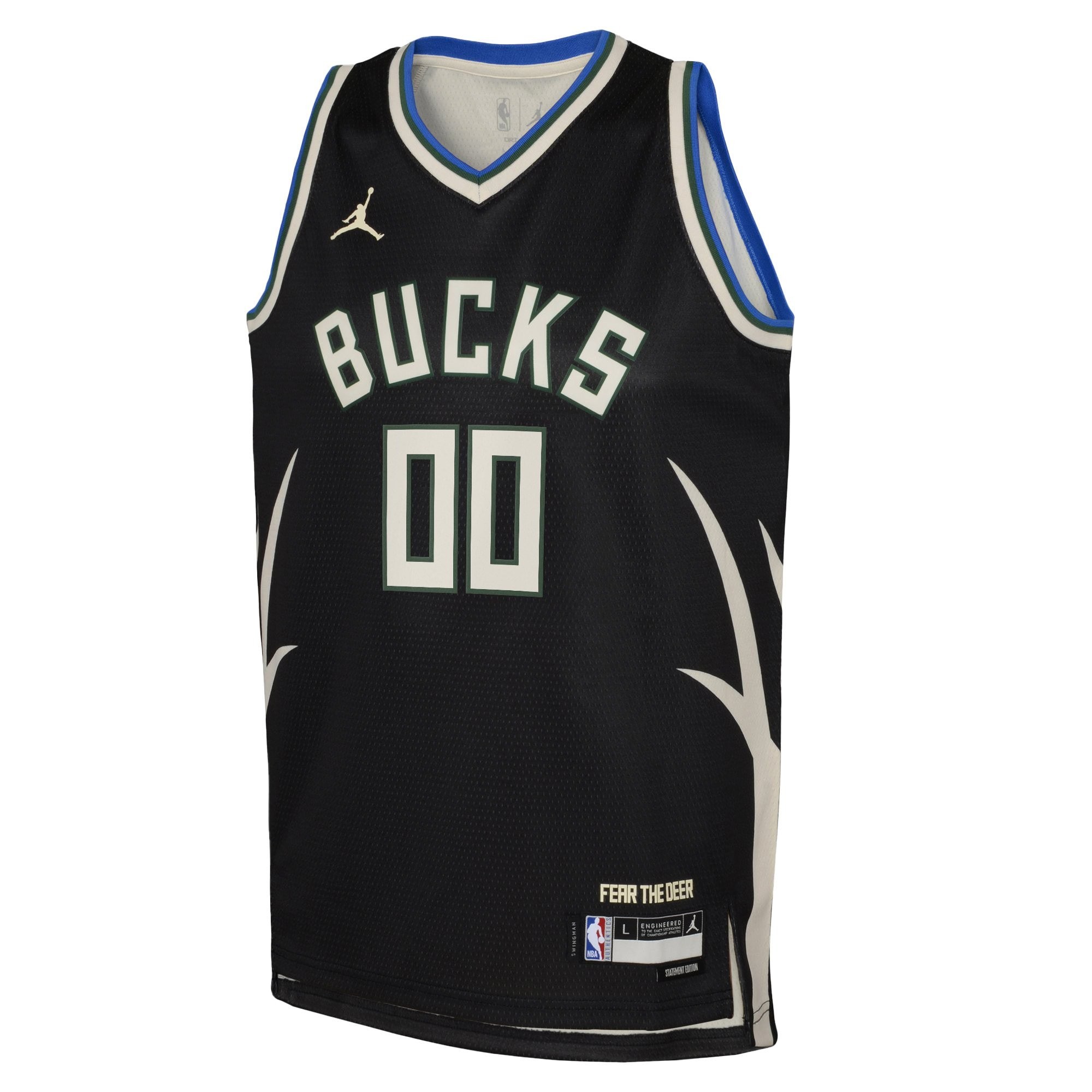 Milwaukee Bucks Jordan Statement Swingman Jersey 22 Custom Youth Multicolor S-3XL