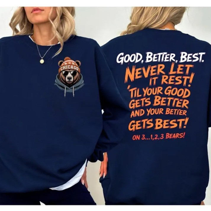 Musemora - Unisex Chicago Bears Sweatshirt - Football