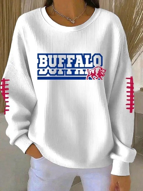 Musemora - Women's Buffalo Bills Sweatshirt - Football